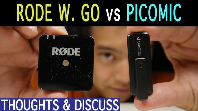 PicoGear  PicoMic 2 - The Smallest Wireless Microphone & Dual-mic support