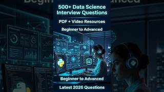 Interview Questions &amp; Answers: Data Science
