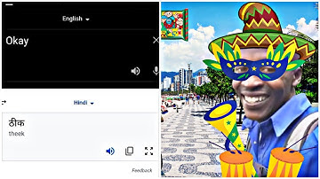 "Okay" in different languages meme