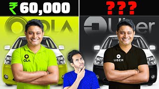 OLA Driver VS UBER Driver  कौन ज़्यादा कमाता है? | How Much Cab Drivers in India Earn