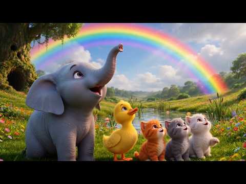 Ellie the Little Elephant and the Rainbow Promise 🐘🌈 | Wonder Nest Kids Story