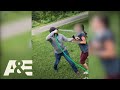 Homeowner Fights Neighbors off His Yard With a Garden Hose | Neighborhood Wars | A&E