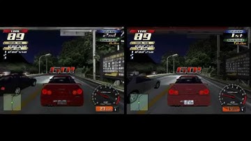 Initial D Arcade Stage (Sega Naomi 2) - Demul 0.581 Vs 0.582