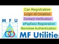 Mutual Fund Utilities ( MFU ) : Can Registration & ePayEezz Registration : #viralvideo