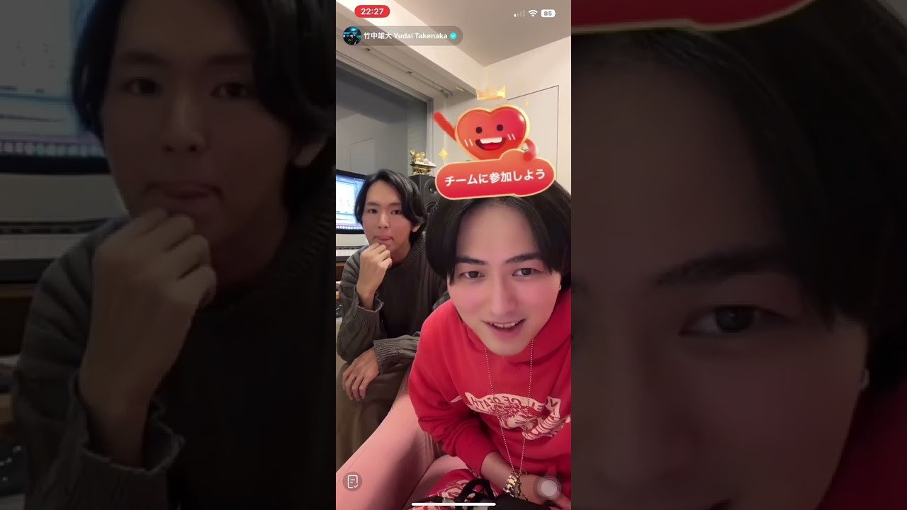 Novelbright 竹中雄大tiktokライブ(途中から) 2025/02/28