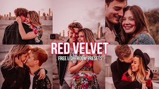[NO-PASSWORD] Red Velvet Preset | Romantic Preset | lightroom presets free dng | lightroom editing screenshot 3