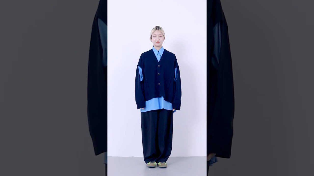 slit cardigan｜M｜Space｜knit wear｜någonstans official online