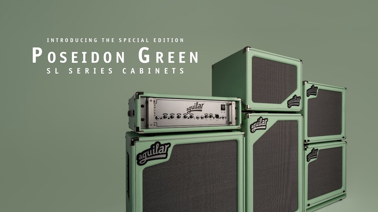 Poseidon Green Special Edition SL Cabinets