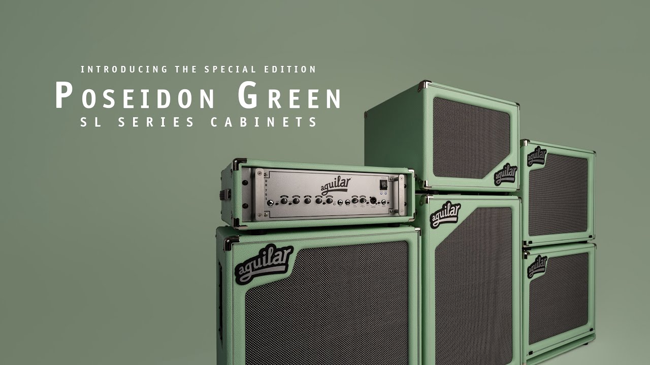 Aguilar SL112 Poseidon Green Special Edition review | Guitar World