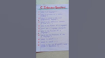 C programming interview questions part 2 /Company C Interview Questions#shorts #youtubeshorts #viral