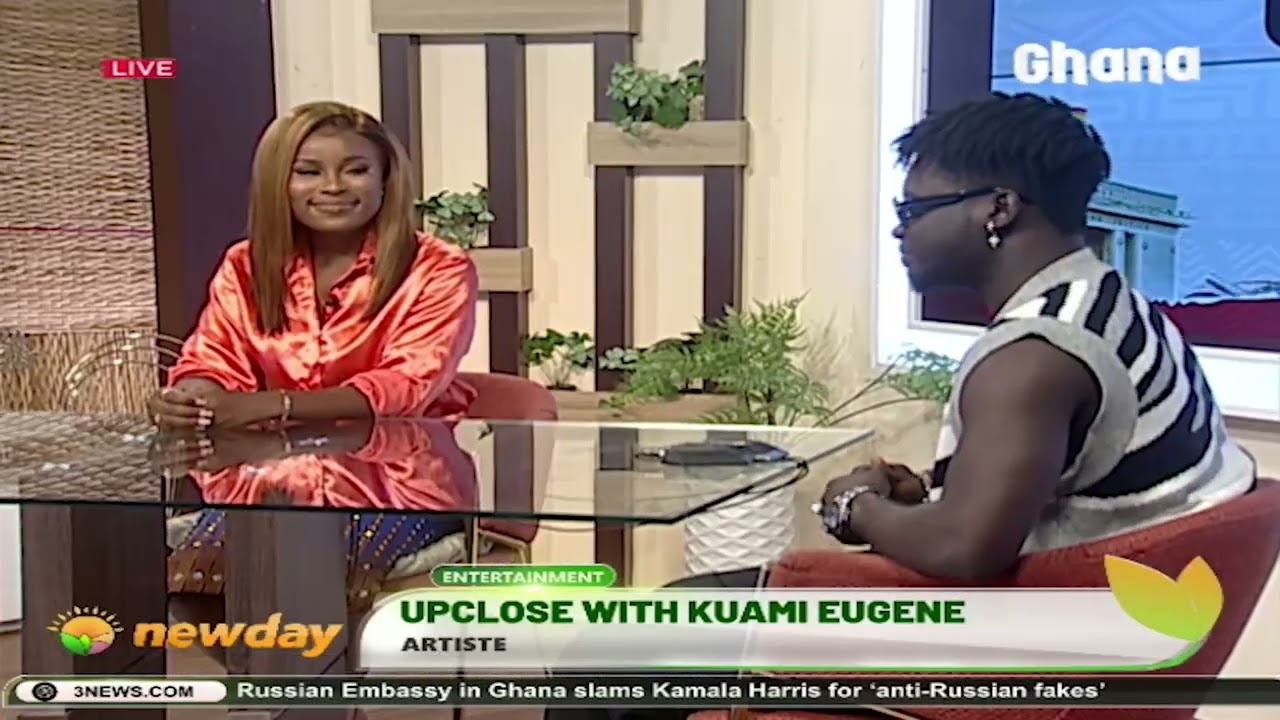 TV3Newday: Exclusive with 'Cryptocurrency' hitmaker Kuami Eugene