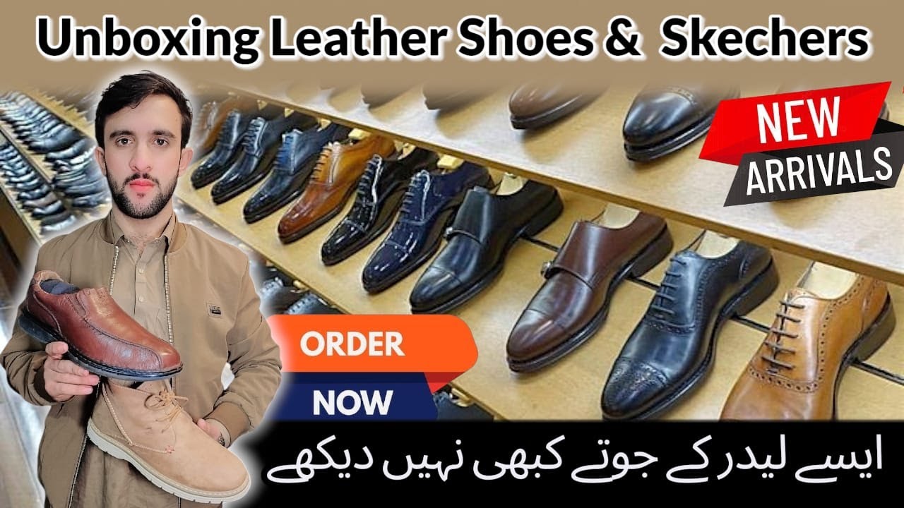 Top Unboxing Leather Shoes & Skechers Collection | Best Quality Formal & Casual Leather Shoes 2026