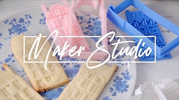 Maker Studio | 3D Printed Cookie Cutters & Stamps