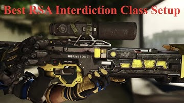 Best RSA Interdiction Class Setup! - (Call of Duty Black Ops 3)