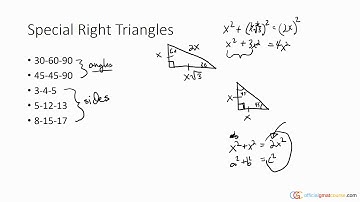 Special Right Triangles