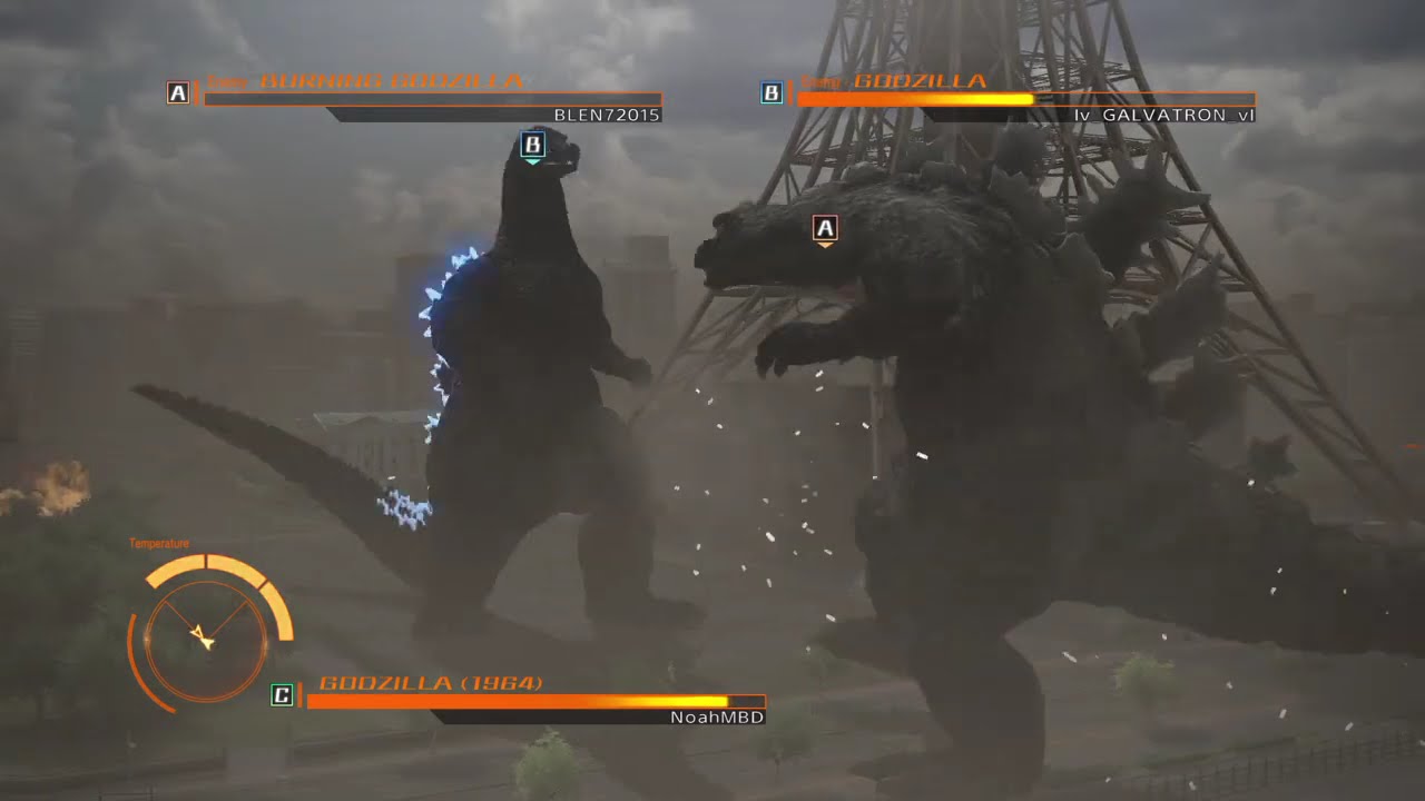 GODZILLA (PS4) Online (VS. Mode) GODZILLA (PS4) Online (VS. Mode)