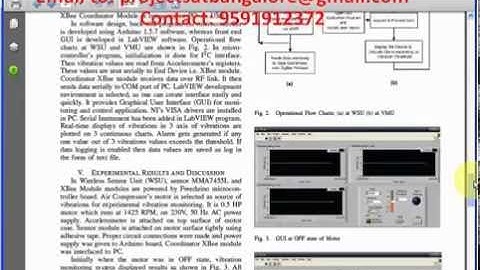 Real-Time Wireless Vibration Monitoring System Using LabVIEW
