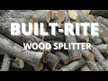 BUILT-RITE 11 HPWS WOOD SPLITTER DESTROYS ELM