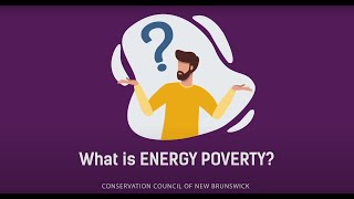 Energy Poverty In Atlantic Canada