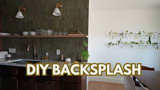 Extreme Kitchen Makeover - How to install a tile backsplash!