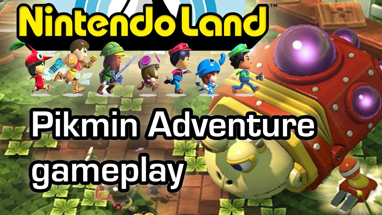 Pikmin Adventure Nintendo Land Wii U Gameplay 1080p Youtube
