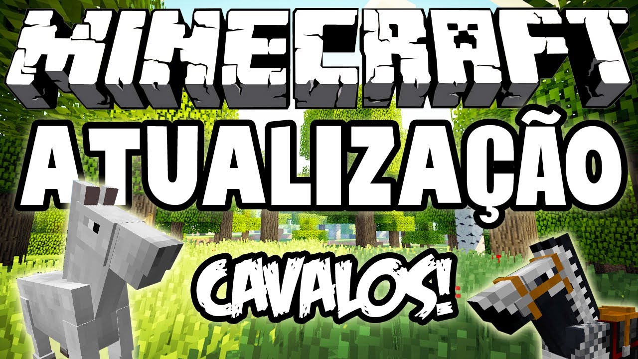 Nova atualização de Minecraft traz cavalos para montar