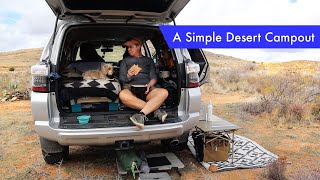 Rainy solo 4Runner camping: boondocking on desert BLM land - Agua Fria National Monument by Shoestring Martha 11,103 views 2 months ago 34 minutes