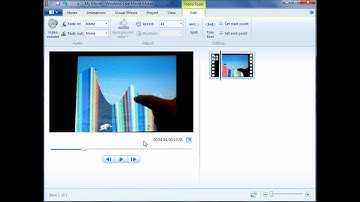 How to fastforward a video in windows movie maker