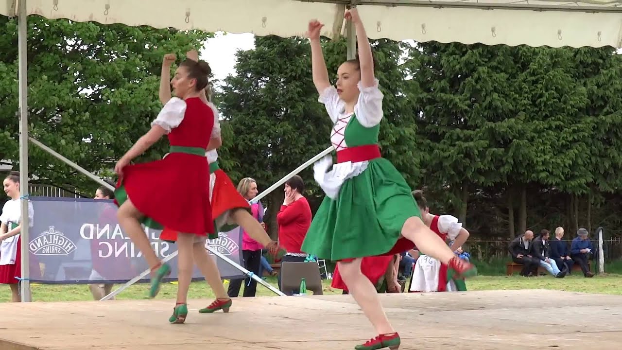 Irish Jig Dance Highland Games Blackford Perthshire Scotland 