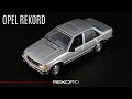 Старый Опель: Opel Rekord E 1977 // Schuco // Масштабные модели автомобилей нашего двора 1:43