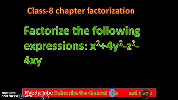 how Factorize the following expressions: x2+4y2-z2-4xy ?