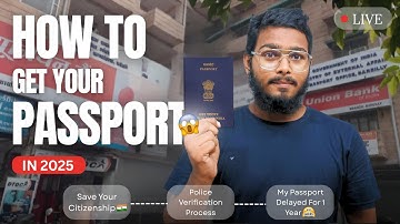 Passport Police Verification Process Explained | My Passport Journey & Common Mistakes (2025) | New 