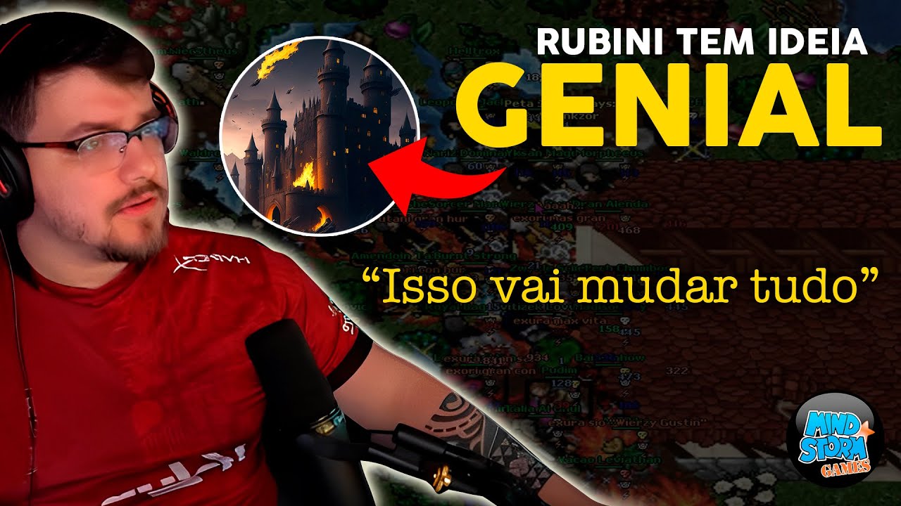 TIBIA, RUBINI ANUNCIA UMA IDEIA ABSURDA! - RUBINOT - YouTube