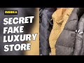 Visiting a secret fake luxury store and fake designer market in turkey