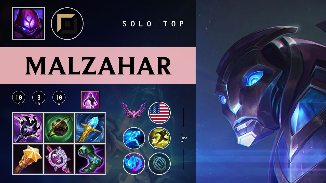 Malzahar Top vs Dr. Mundo - NA Master Patch 26.03