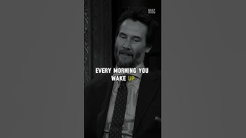 Every Morning You Wake Up Say This One Powerful Line / Keanu Reeves #motivation #motivationalvideo
