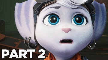 RATCHET AND CLANK RIFT APART PS5 Walkthrough Gameplay Part 2 - RIVET (PlayStation 5)