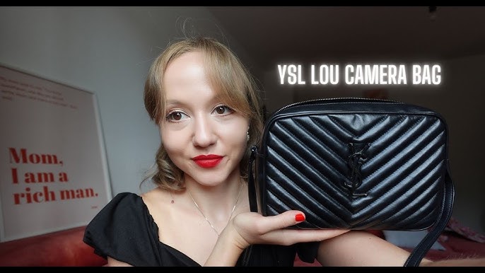 Saint Laurent Red Tassel Lou Camera Bag - AWC1682 – LuxuryPromise