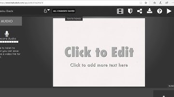 Haiku Deck Video presentation