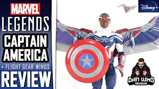 Marvel Legends Captain America PLUS Flight Gear Build-A-Figure (The Falcon and the Winter Soldier)