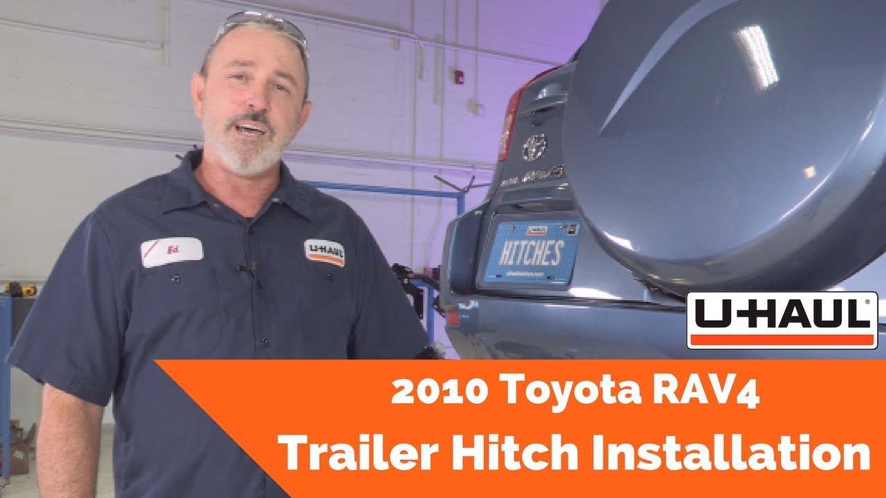 2010 Toyota RAV4 Trailer Hitch Installation - YouTube