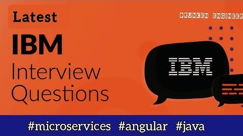 IBM Interview Questions for Experienced | Full stack | Microservices | Angular
