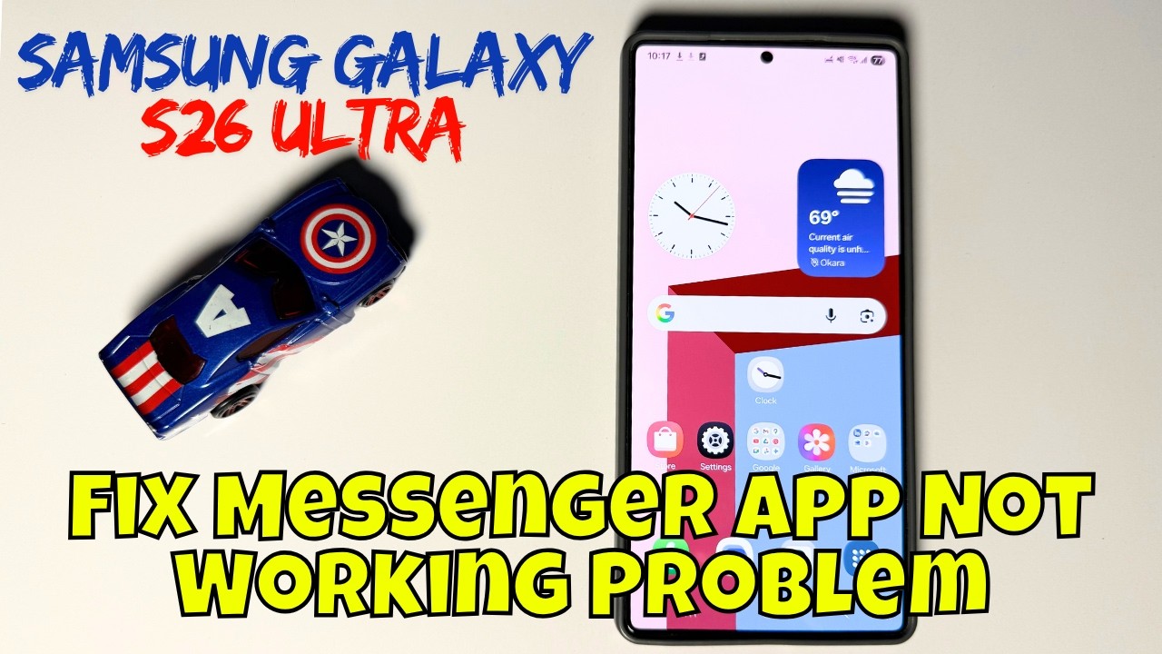How to Fix Messenger App Not Working Problem Samsung Galaxy S26 Ultra ...