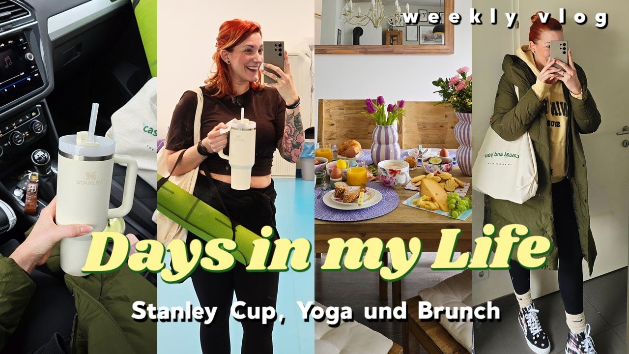 Active Days in my Life: Stanley Cup im Test, Osterbrunch, Gartenarbeit & Yoga // Vlog 191