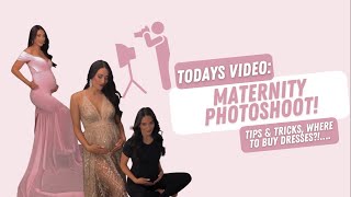 Maternity Photoshoot, Behind The Scenes [tips \& posing ideas]