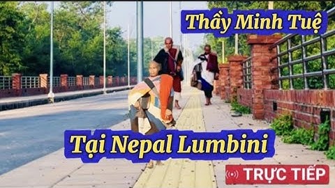 🔴Thông Tin Hiện Nay Tại Nepal Lâm Tỳ Ni Nơi Thầy Minh Tuệ Tu Tập #suminhtue  #thichminhtuemoinhat 