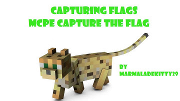 CAPTURING FLAGS! A MCPE Capture the Flag video #1