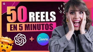 Como hacer 50 Videos para Reels, Shorts o TikTok en 5 minutos con ChatGPT y Canva (TUTORIAL) screenshot 5