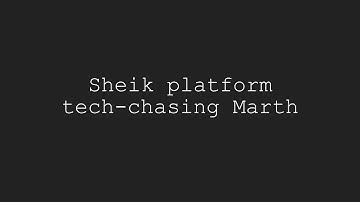 Sheik platform tech-chasing Marth