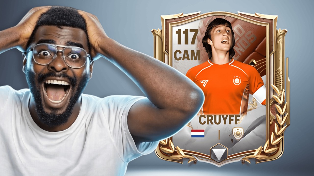 117 Кройф на позиции атакующего полузащитника — это просто невероятно 😱 Но я бы не стал тратить н...